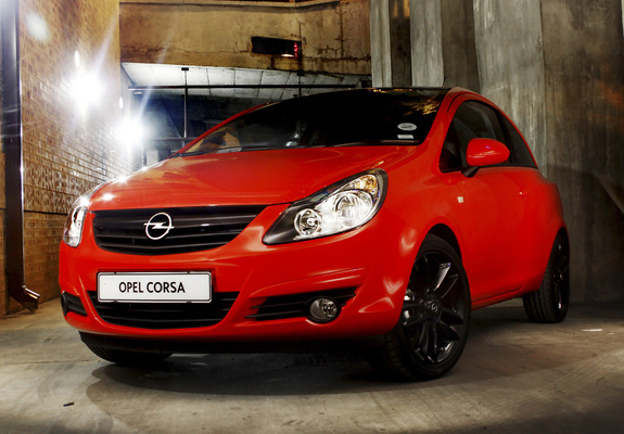 Images of Opel Corsa Color Edition 3-door ZA-spec (D) 2010–11