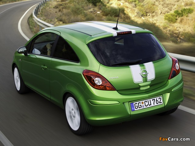 Images of Opel Corsa Linea 3-door (D) 2010 (640 x 480)