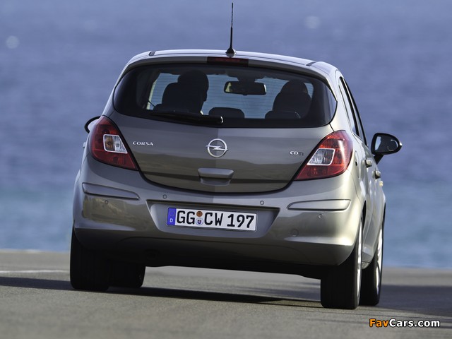 Images of Opel Corsa 5-door (D) 2010 (640 x 480)