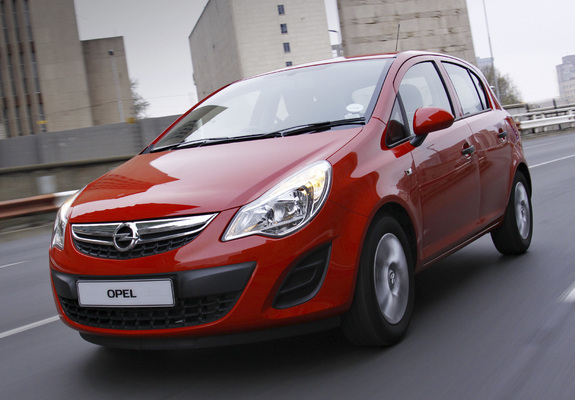 Images of Opel Corsa 5-door ZA-spec (D) 2011