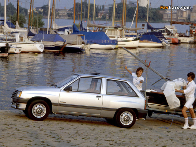 Opel Corsa 3-door (A) 1982–90 pictures (640 x 480)