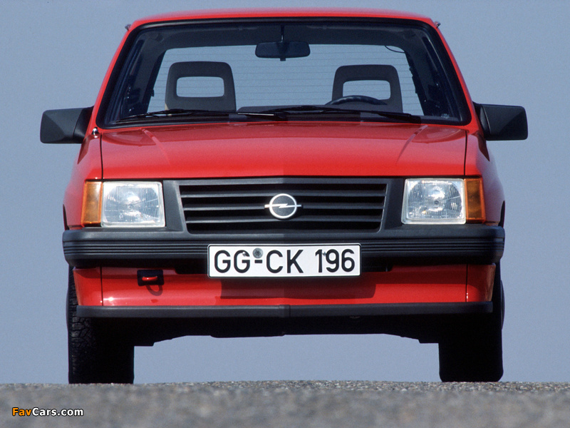 Opel Corsa 3-door (A) 1982–90 pictures (800 x 600)