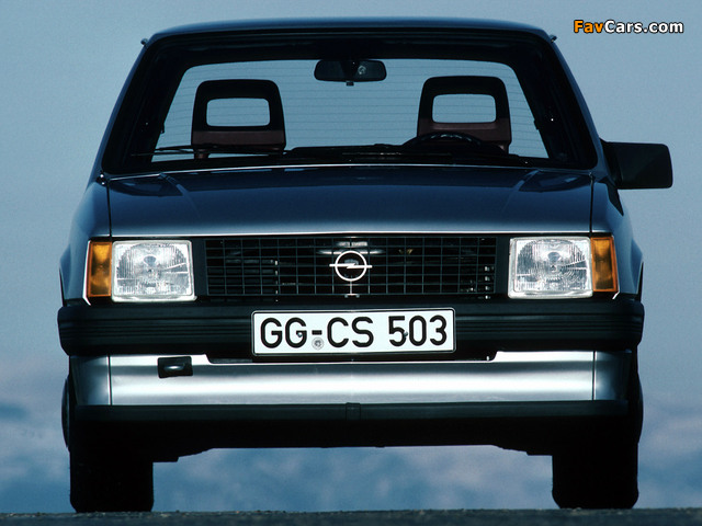Opel Corsa TR 2-door (A) 1983–85 images (640 x 480)