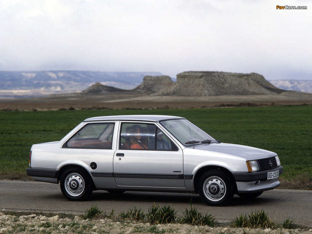 Opel Corsa TR 2-door (A) 1983–85 images (1024 x 768)