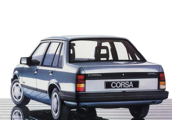 Opel Corsa Sedan (A) 1985 pictures