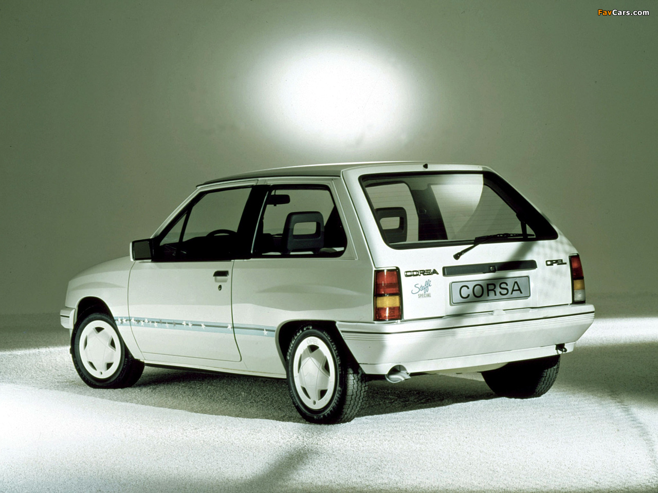 Opel Corsa Steffi Graf Special (A) 1986–89 images (1280 x 960)