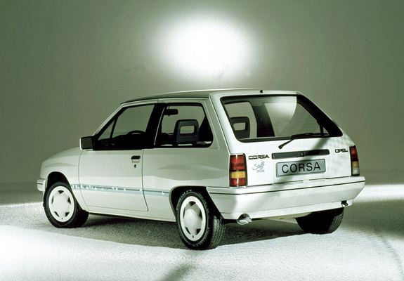 Opel Corsa Steffi Graf Special (A) 1986–89 images