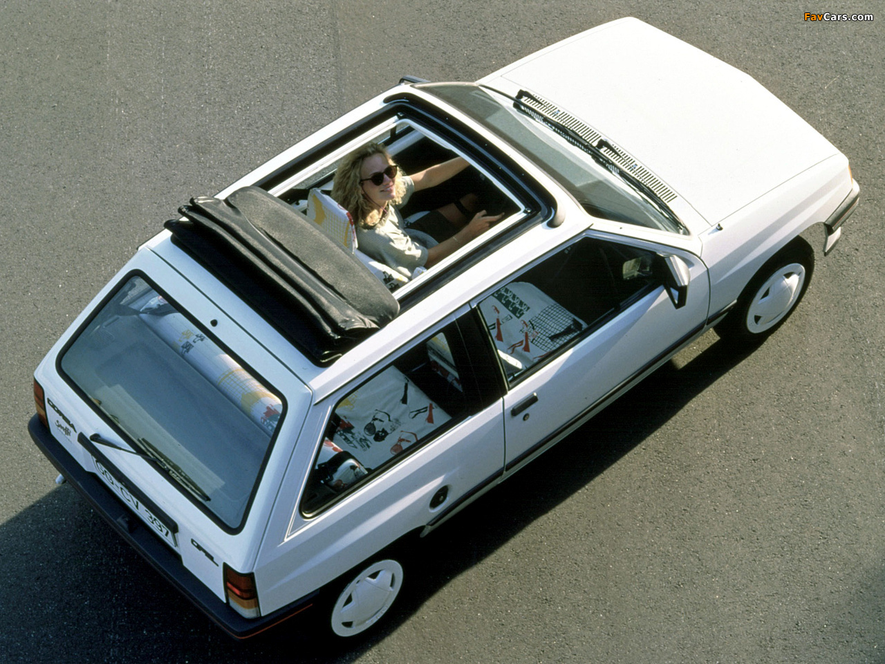 Opel Corsa Steffi Graf Special (A) 1986–89 photos (1280 x 960)
