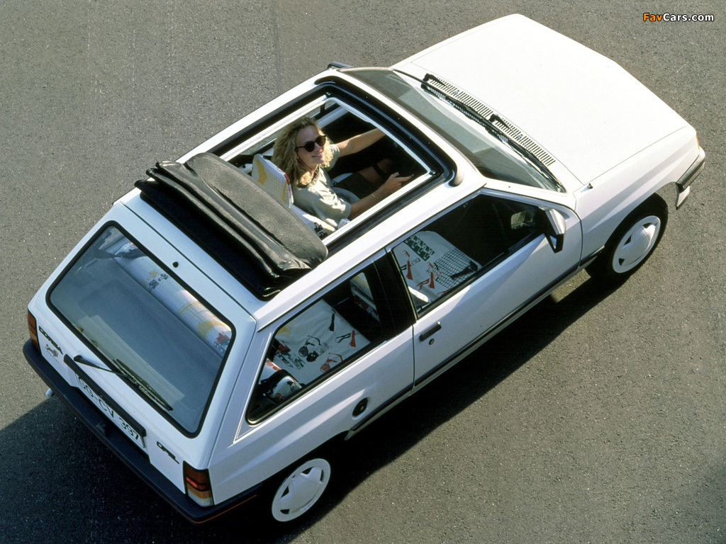 Opel Corsa Steffi Graf Special (A) 1986–89 photos (1024 x 768)