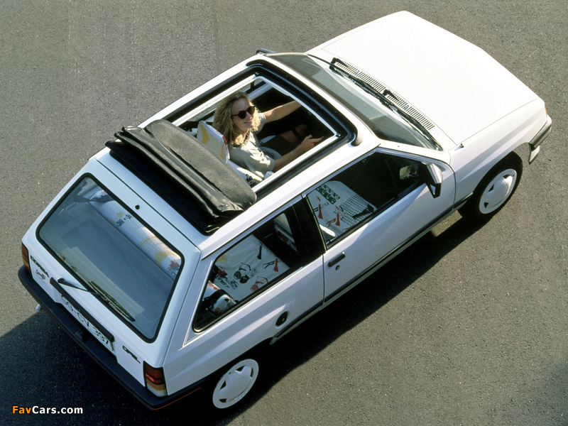 Opel Corsa Steffi Graf Special (A) 1986–89 photos (800 x 600)