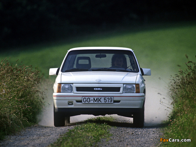 Opel Corsa GSi (A) 1988–90 pictures (640 x 480)