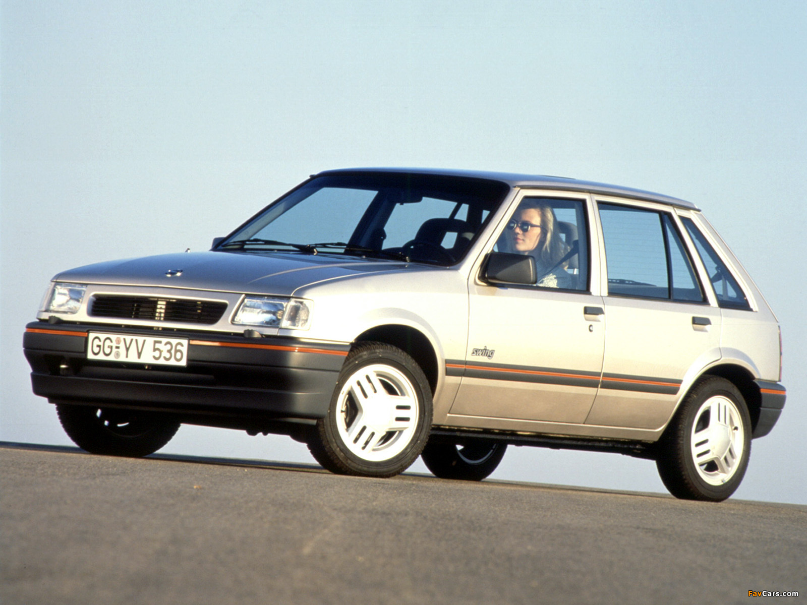 Opel Corsa 5-door (A) 1990–93 pictures (1600 x 1200)