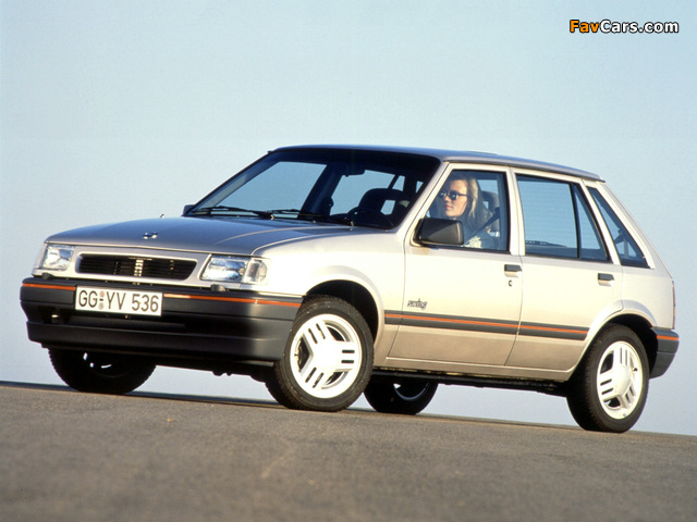 Opel Corsa 5-door (A) 1990–93 pictures (640 x 480)