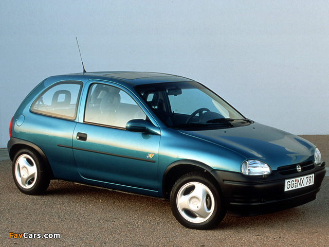 Opel Corsa 3-door (B) 1993–97 images (640 x 480)
