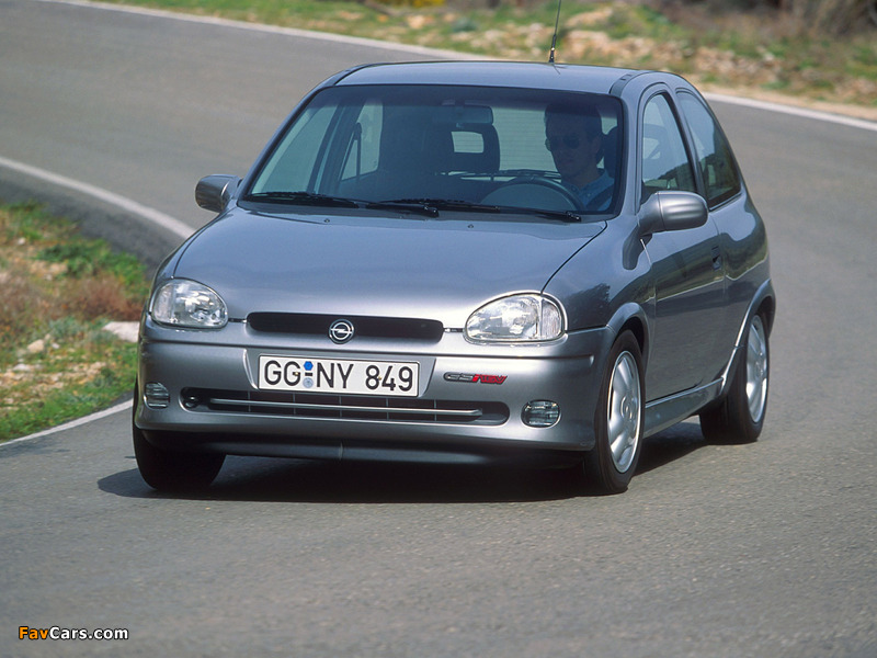 Opel Corsa GSi (B) 1993–2000 photos (800 x 600)