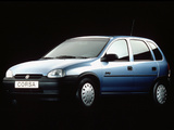 Opel Corsa 5-door (B) 1993–97 pictures