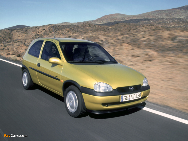 Opel Corsa 3-door (B) 1997–2000 images (800 x 600)