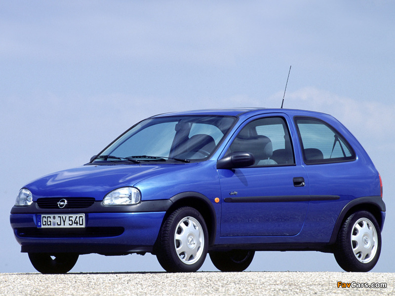 Opel Corsa 3-door (B) 1997–2000 photos (800 x 600)
