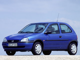 Opel Corsa 3-door (B) 1997–2000 photos