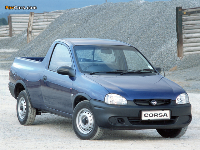 Opel Corsa Utility (B) 1998–2002 images (640 x 480)