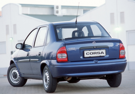 Opel Corsa Classic 1.4i (B) 1998–2002 pictures
