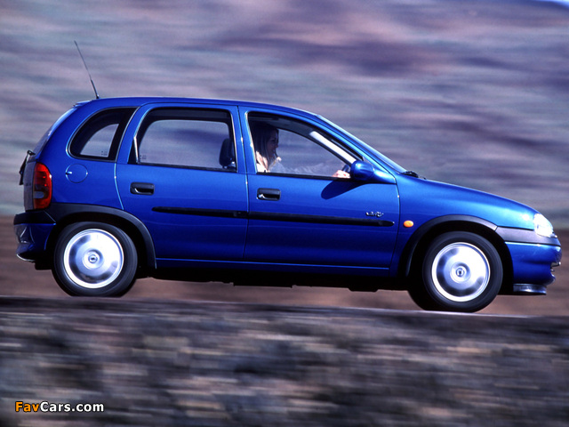 Opel Corsa Swing 5-door (B) 1998–2000 pictures (640 x 480)