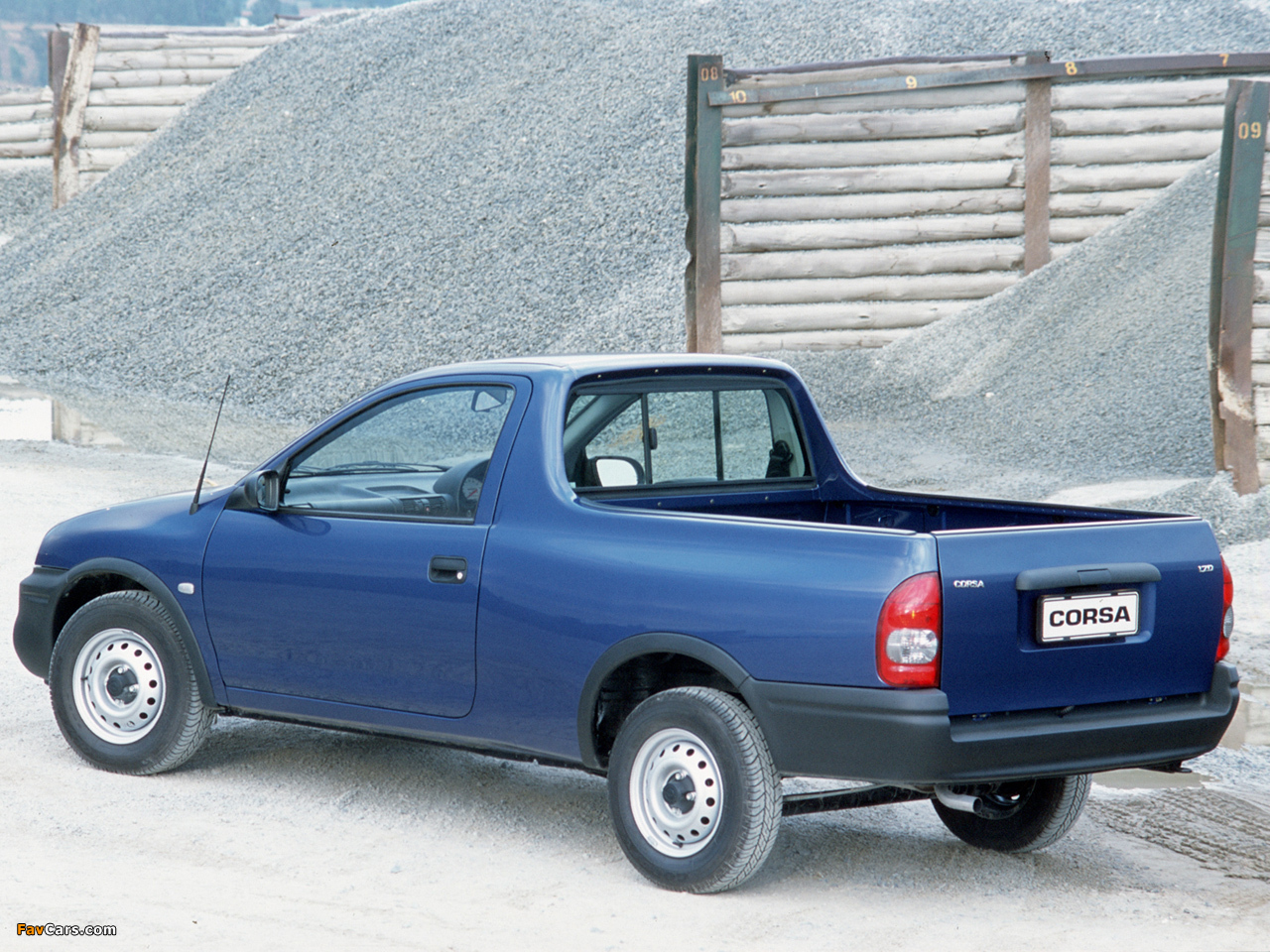 Opel Corsa Utility (B) 1998–2002 wallpapers (1280 x 960)