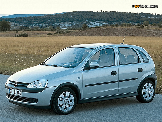 Opel Corsa 5-door (C) 2000–03 images (640 x 480)