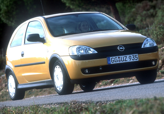 Opel Corsa 3-door (C) 2000–03 images