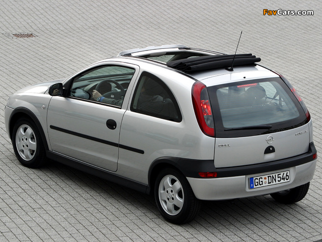 Opel Corsa Canvas Top (C) 2000–03 images (640 x 480)
