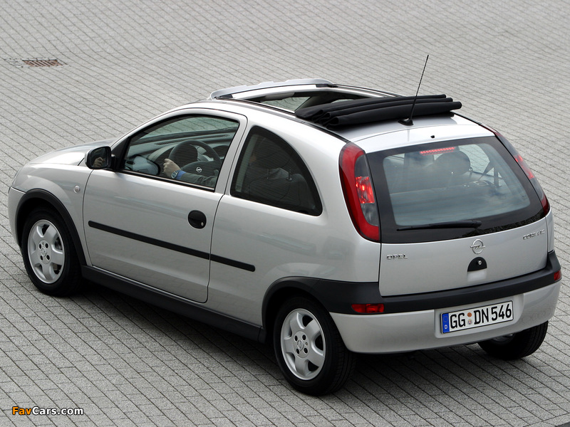 Opel Corsa Canvas Top (C) 2000–03 images (800 x 600)