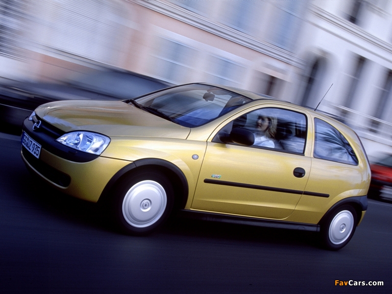 Opel Corsa 3-door (C) 2000–03 images (800 x 600)