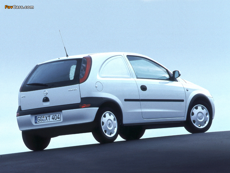 Opel Corsavan (C) 2000–03 images (800 x 600)