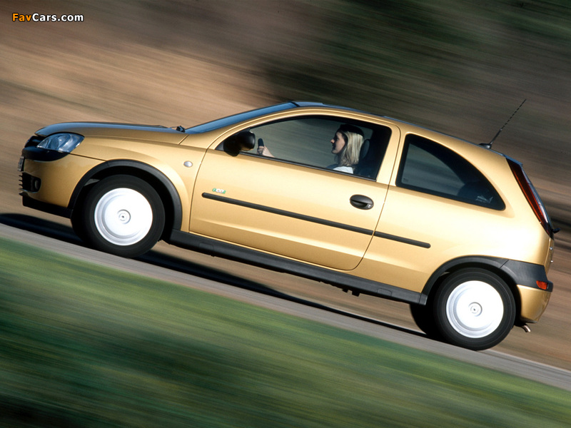 Opel Corsa 3-door (C) 2000–03 photos (800 x 600)