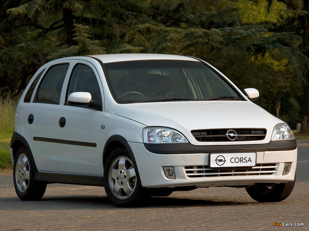 Opel Corsa ZA-spec (C) 2002–07 images (1024 x 768)
