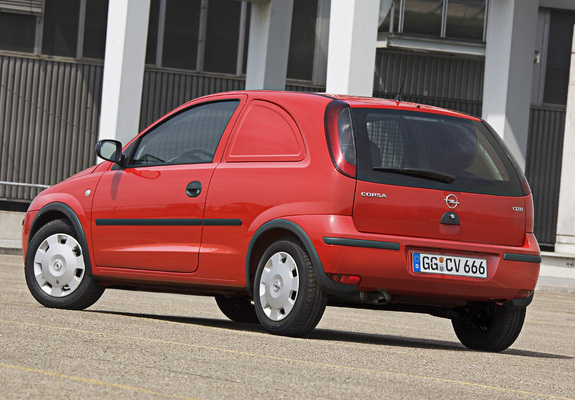 Opel Corsavan () 2003–07 images