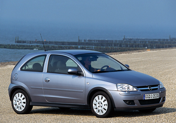 Opel Corsa 3-door (C) 2003–06 photos