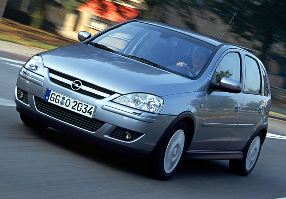 Opel Corsa 5-door (C) 2003–06 pictures