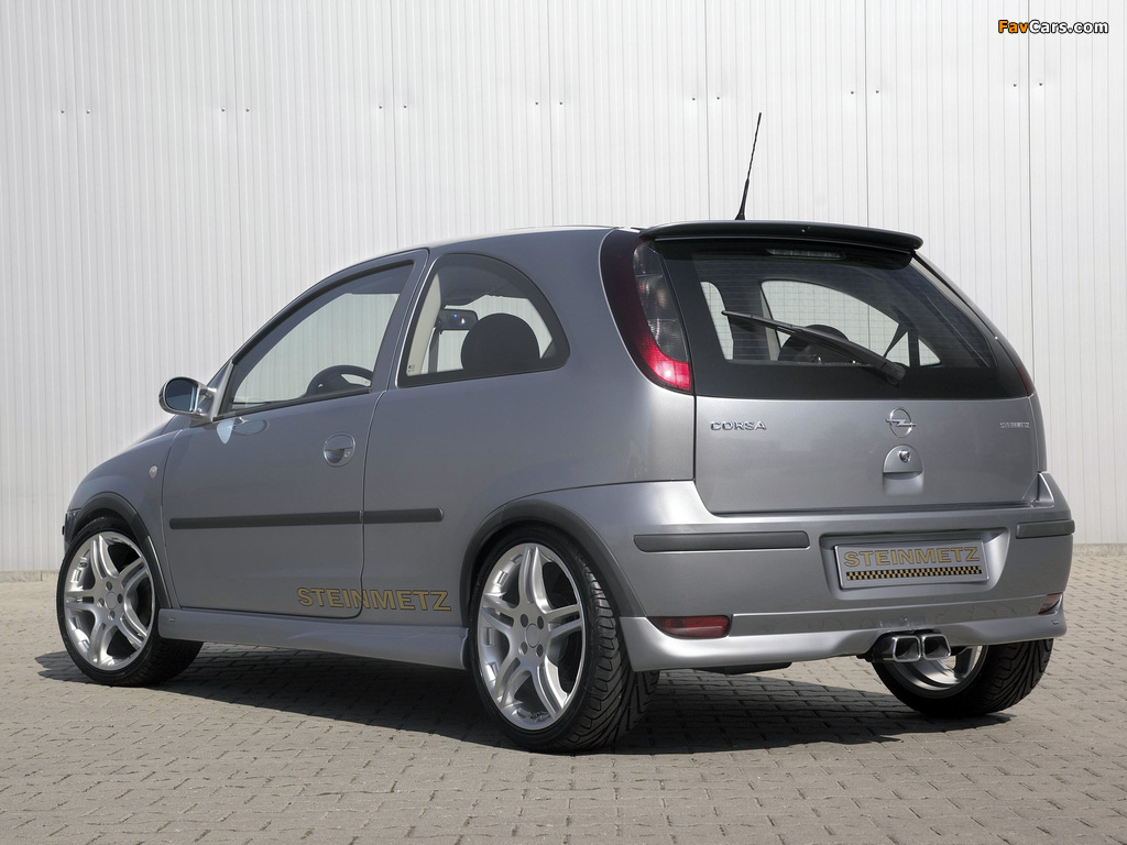 Steinmetz Opel Corsa 3-door (S) 2004 images (1024 x 768)
