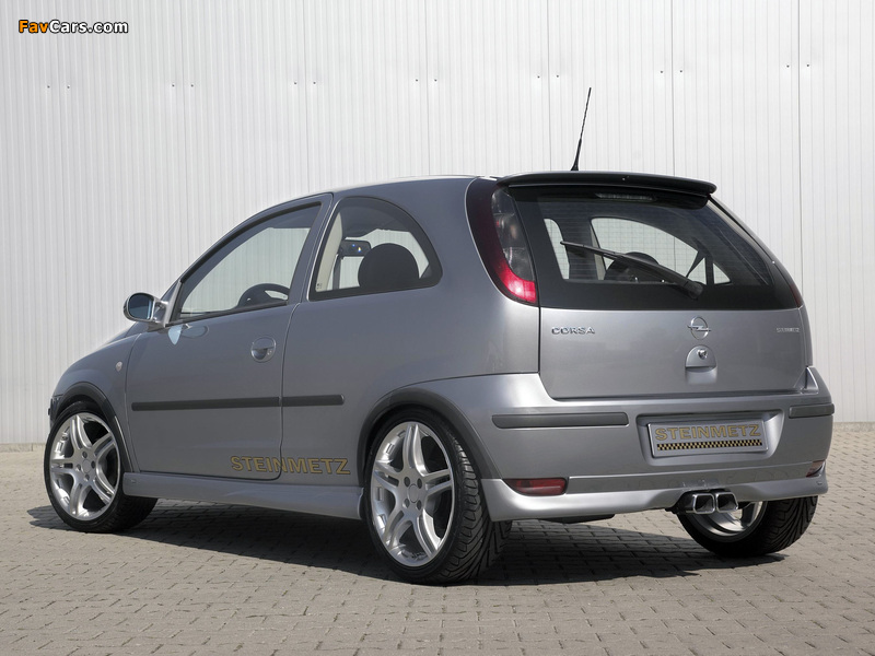 Steinmetz Opel Corsa 3-door (S) 2004 images (800 x 600)