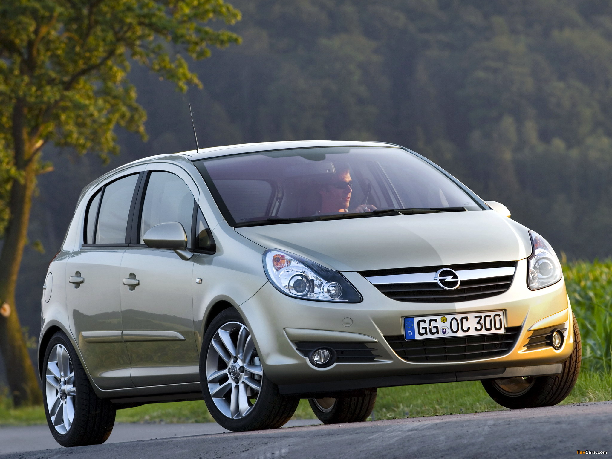 Opel Corsa 5-door (D) 2006–09 photos (2048 x 1536)