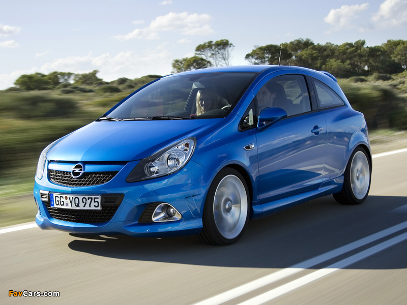 Opel Corsa OPC (D) 2007–10 photos (800 x 600)