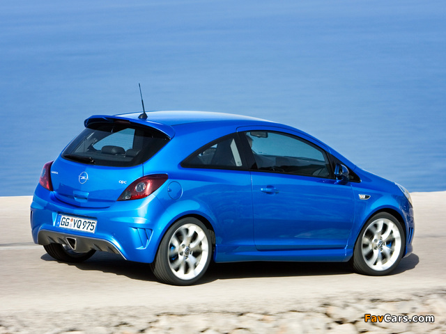 Opel Corsa OPC (D) 2007–10 pictures (640 x 480)