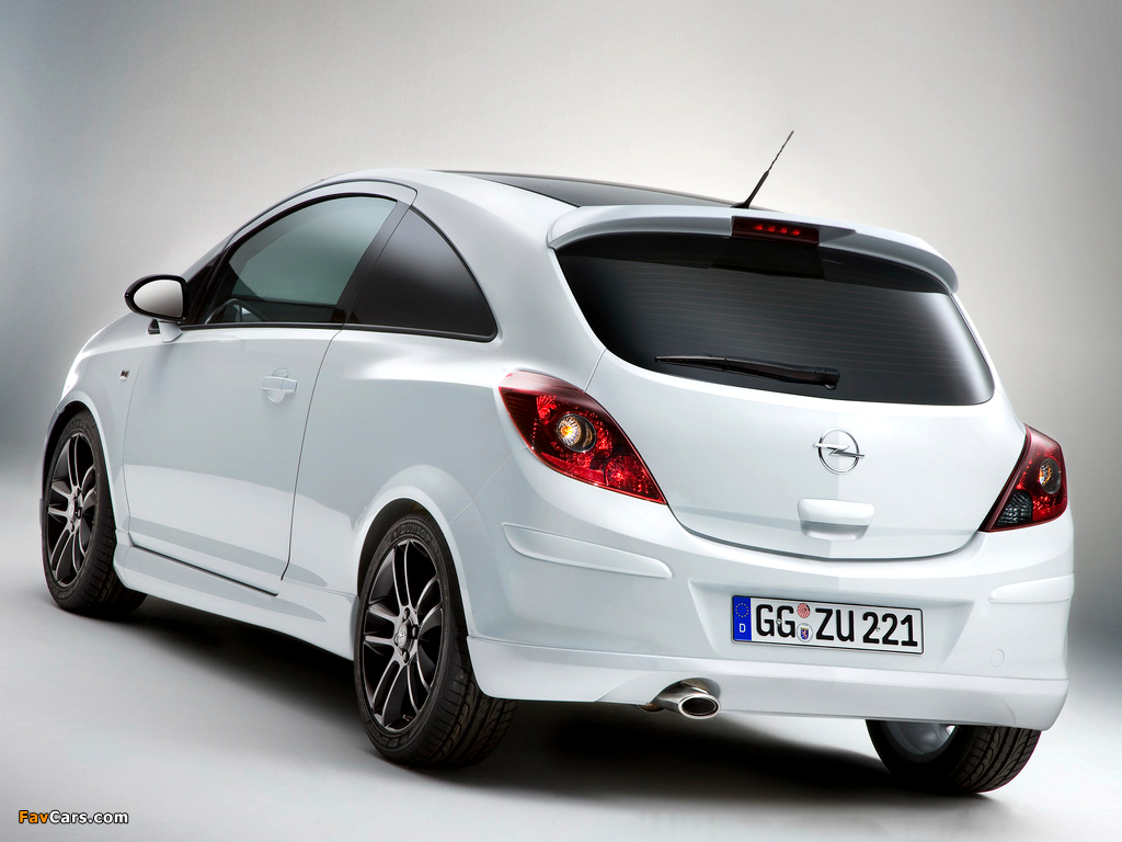 Opel Corsa Limited Edition (D) 2008 wallpapers (1024 x 768)