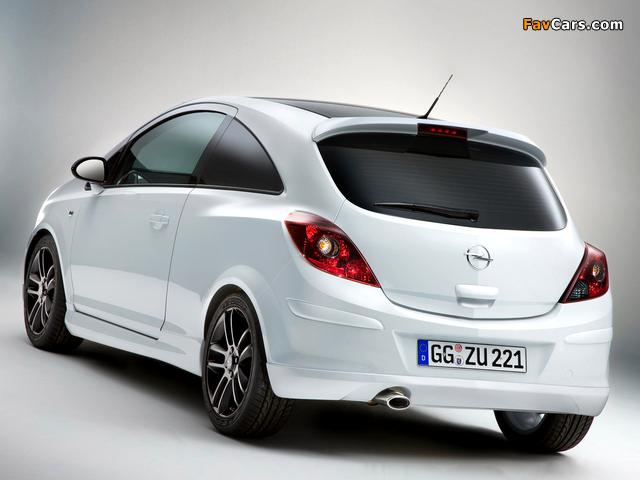 Opel Corsa Limited Edition (D) 2008 wallpapers (640 x 480)