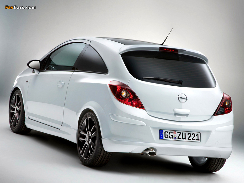 Opel Corsa Limited Edition (D) 2008 wallpapers (800 x 600)