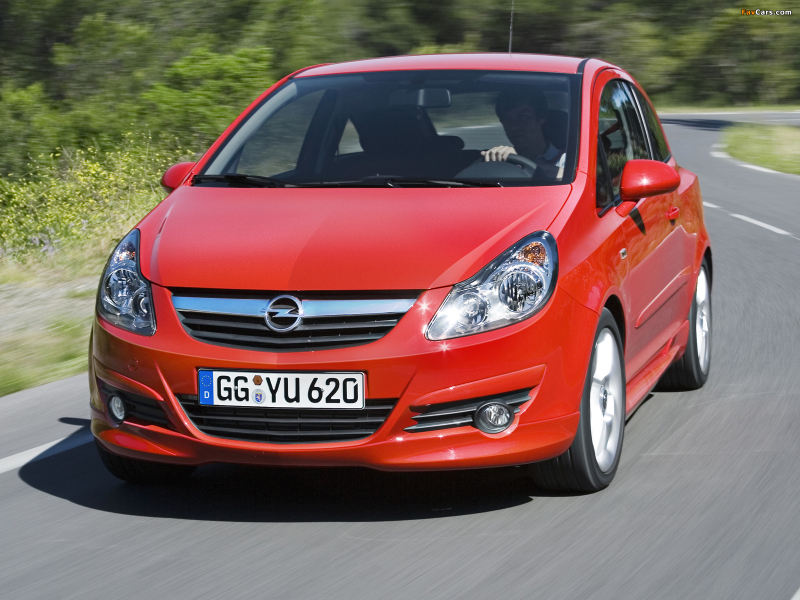 Opel Corsa GSi (D) 2008–10 wallpapers (1600 x 1200)