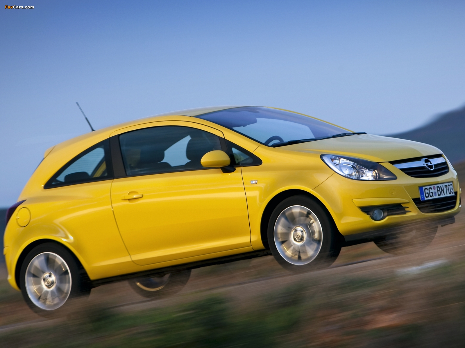 Opel Corsa 3-door (D) 2009–10 photos (1600 x 1200)