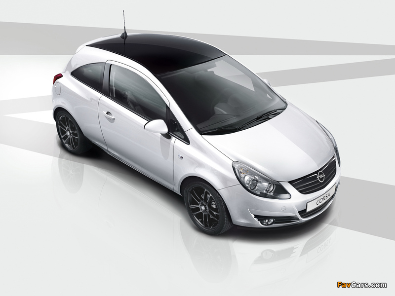 Opel Corsa Color Edition 3-door (D) 2009 wallpapers (800 x 600)