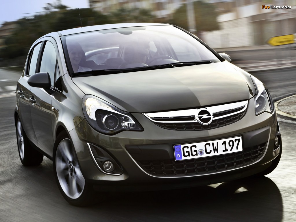 Opel Corsa 5-door (D) 2010 images (1024 x 768)